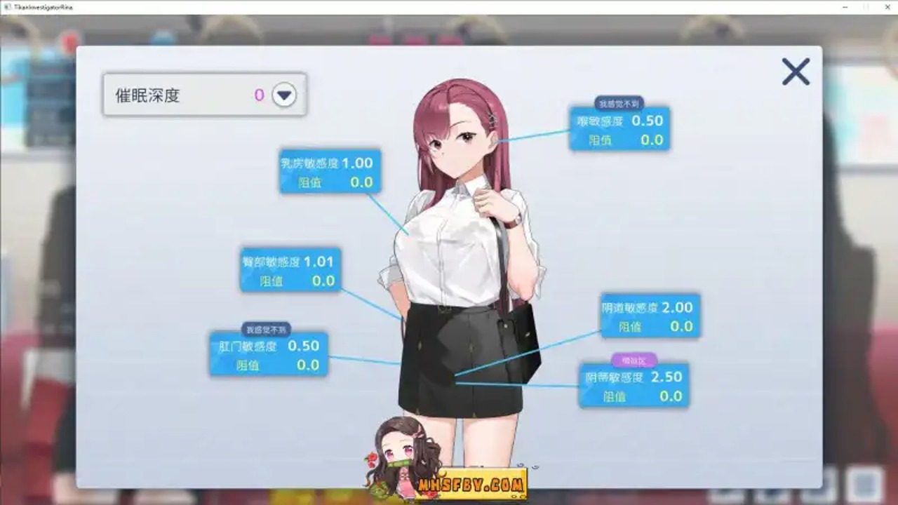 诱饵痴汉搜查官梨奈V1 诱饵痴汉搜查官梨奈V1中文版下载入口和PC版运行说明：地图推进 封面图